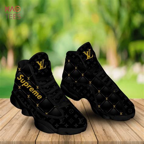 supreme louis vuitton zwart|louis vuitton sneakers 2017.